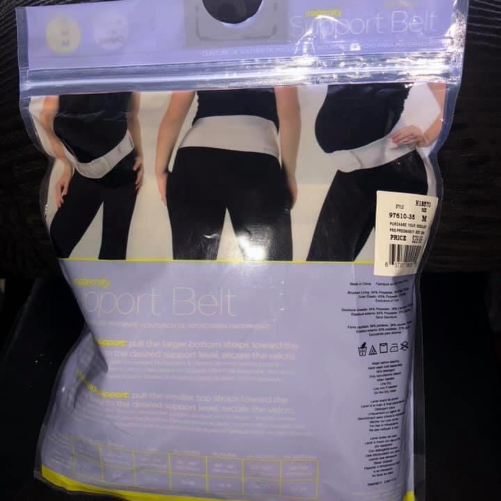 Maternity support belt